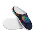 thumbnail image 3 of Picia Colorful Patterned Rabbit for Women's Lamb-hug Comfy Fleece House Slippers Memory Foam, Slip-on House Shoes Indoor Outdoor-44/45, 3 of 7