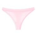 thumbnail image 1 of Gibobby Bragas Regalo de Navidad 1 pieza Tangas de sexy mujer Calzoncillos Patchwork Color Ropa interior Bragas Bikini Sólido Calzoncillos para mujer(Rosa,M), 1 of 5
