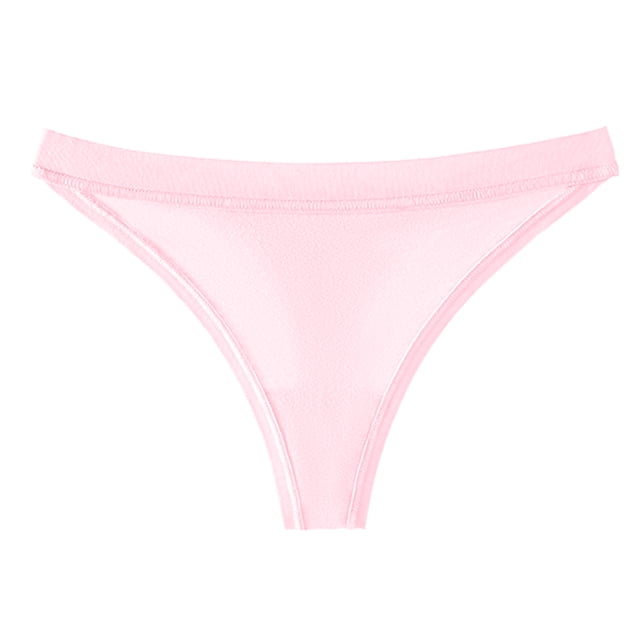 Gibobby Bragas Regalo de Navidad 1 pieza Tangas de sexy mujer Calzoncillos Patchwork Color Ropa interior Bragas Bikini Sólido Calzoncillos para mujer(Rosa,M)