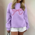 thumbnail image 2 of Gkeoshab Sweater Dress Women's Long-Sleeve Loose-Fit Round-Neck Sweater for Fall and Winter Clear XXL, 2 of 5