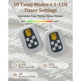 thumbnail image 2 of EuKer Electric Blanket King, 90" x 100" Machine Washable Heated Blanket with Dual Controller for Home, Office, White, 2 of 8