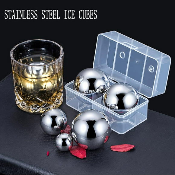 Vaidha Stainless Steel Spherical Ice Wine Stone 304 Steel Ice Wine Gods
