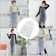 thumbnail image 3 of 3pcs impermeable delantal doméstico del hogar transparente delantal de lavado de PVC para cocina casera, 3 of 8