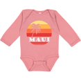 thumbnail image 3 of Inktastic Maui Hawaii Vacation Boys or Girls Long Sleeve Baby Bodysuit, 3 of 5