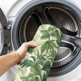 thumbnail image 6 of Area Rugs 3'x5', Green Palm Leaves Carpet Runner Indoor Outdoor Rugs Home Decor Aesthetic, Summer Botanical Watercolor Non Slip Mats Washable Accent Rug for Living Room Bedroom, 6 of 8