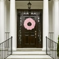 thumbnail image 6 of Christmas Decorative Pink Wreath Pk2 Bare Wreath - Christmas Wreaths for Front Door 18 Inch with Merry Christmas Sign Holiday Door Wreath Xmas Wreath for All Seasons, 6 of 7