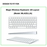 ProElife Ultra Thin Silicone Keyboard Protector Cover Skin for Apple iMac Magic Keyboard & Magic Keyboard 2 U.S Layout