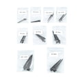 thumbnail image 2 of Acrylique à la Mode Double O-Ring Oreille Piercing Cône Expander Stretching Kit 18pcs/lot, 2 of 8