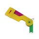 thumbnail image 2 of Dispositivo enhebrador automático de 2,62 x 0,91 pulgadas para herramientas artesanales hechas a mano, color amarillo, 2 of 2