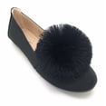 thumbnail image 5 of Victoria K Pom-Pom Ballerina Flats (Women), 5 of 9