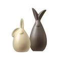 thumbnail image 2 of Abbracc 2Pcs Bunny Figurine Collection Rabbit Statue for Living Room Home Decoration, 2 of 9