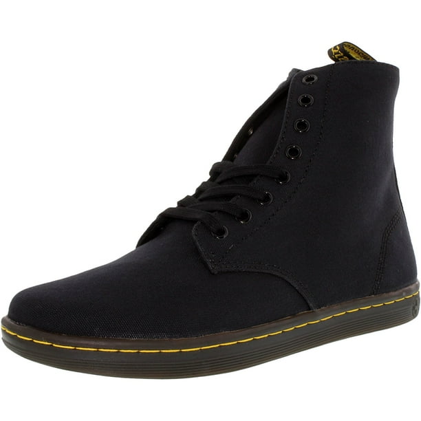 black canvas dr martens