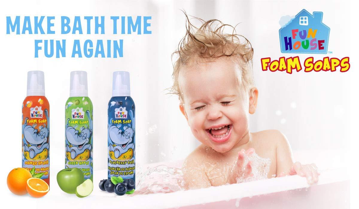 Fun House Kids Foam Soap 8 Pack Assorted Flavor Foam Soap, 8.2 oz each 