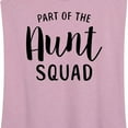 thumbnail image 3 of Instant Message - Part Of The Aunt Squad - Women's Racerback Tank Top, 3 of 6