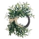 thumbnail image 4 of Decoración de la puerta principal con corona de olivo artificial – corona de pared con vegetación para decorar el salón, guirnalda de boda, decoración para fiestas navideñas, círculo de hojas falsas, 4 of 9