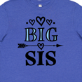 thumbnail image 4 of Inktastic Big Sis Girls New Sister Announcement Youth T-Shirt, 4 of 5