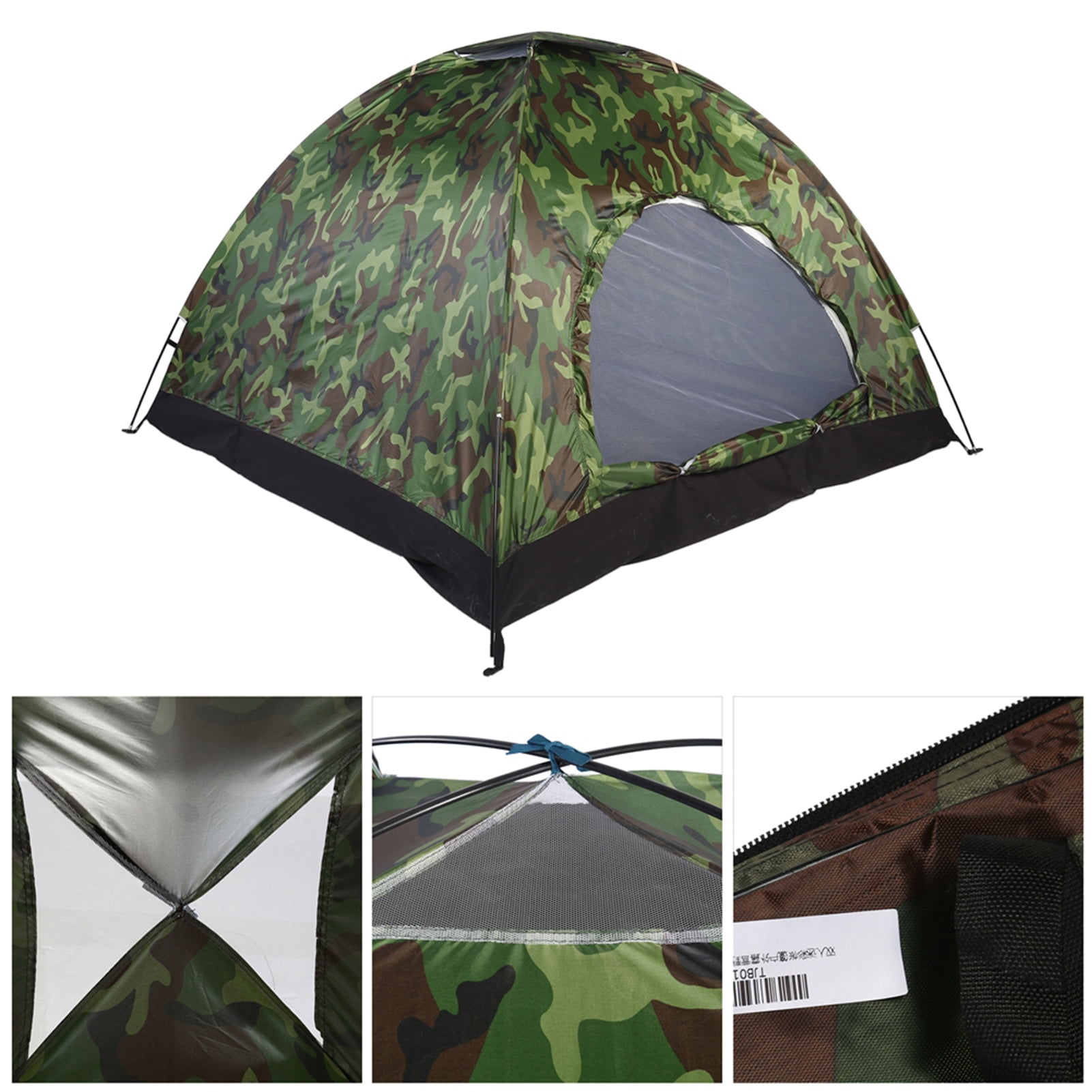Tent, Camouflage Big Tent UV Protection for Camping Family