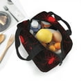 thumbnail image 3 of Picia Red Spider On The Web Printed Lunch box Lunch bag for Men Women Large Capacity Lunchbox Reusable Lunch Bags Insulated Lunch Bag Lunch Box Cooler, 3 of 6