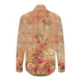 thumbnail image 4 of Women's Long Sleeve Shirts Dressy Casual Blouses Trendy Work Office Outfits Spring Tops, 4 of 5