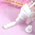 thumbnail image 4 of Pistola para decorar pasteles, kit de tuberías para glaseado de magdalenas, kit de decoración de pasteles con 8 puntas de tubería, inyector para magdalenas/juego de glaseado decorativo, blan, 4 of 5