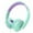 Green, variant on PeohZarr Wired Headphones for Kids with Mic, Foldable, Tangle-Free, Back to School Supplies, New