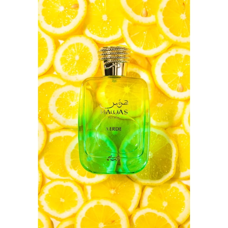 Rasasi Men's Hawas Verde EDP Spray 3.38 oz Fragrances 614514464502