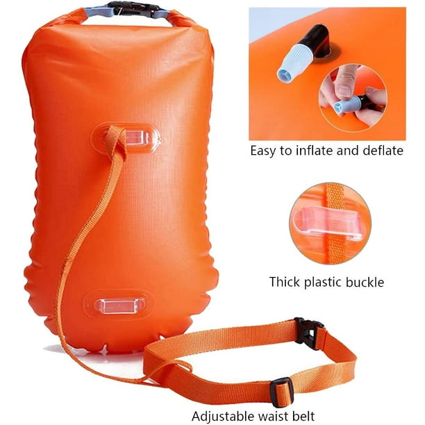 Swim Buoy Tow Float Dry Bag,wild Swimming Float,inflatable