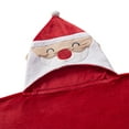 thumbnail image 4 of Your Zone Hooded Throw, Santa, 40x50, 4 of 5