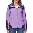 thumbnail image 3 of SaphiRose Veste Imperméable Imperméable Imperméable à Capuche Femmes Coupe-Vent, 3 of 7