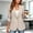 Beige, variant on Vinsonshop Blazers for Women Business Casual Single Button Lapel Work Office Suit Jacket Long Sleeve Striped Cuff open front Coat Outerwear Beige L
