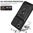 thumbnail image 3 of Magnetic Phone case compatible Huawei Nova/ 9 Honor 50, Slide Camera Lens Protection and Built in 360 Rotatable Ring Holder Cheap and fine, 3 of 5