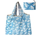 thumbnail image 3 of Holzlrgus Reusable Grocery Bag - Large Foldable Shopping Tote, Eco-Friendly and Durable, Machine Washable Lightweight Design, 3 of 8