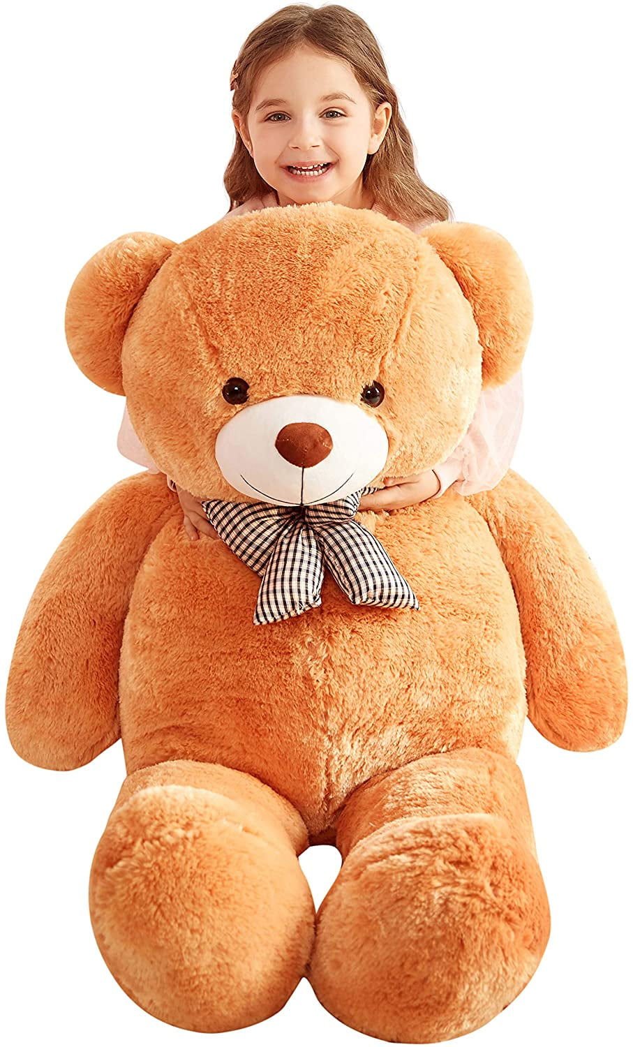 Cute Giant Pink Teddy Bear Big Huge Stuffed Animal LARGE Soft Plush Toy Gift 47" 