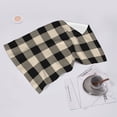 thumbnail image 7 of ZNDUO Retro Geometric Plaid Pattern Bath Towel, Microfiber Shower Towels, 27.5×16 in, 7 of 7