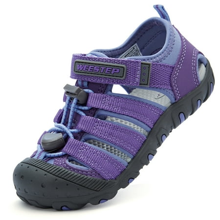 

Weestep Boys and Girls Closed Toe Quick Dry Beach Hiking Sandal