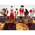 thumbnail image 3 of Juego de ajedrez Guerra de la Independencia de los Estados Unidos HPL, 3 of 8