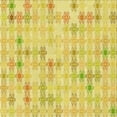 thumbnail image 1 of Ahgly Company Machine Washable Indoor Square Transitional Orange Gold Area Rugs, 7' Square, 1 of 7