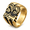 Gold, variant on Men’s Vintage Number 13 Signet Ring, Stainless Steel Statement Ring, US Sizes 7–13, Gift for Him
