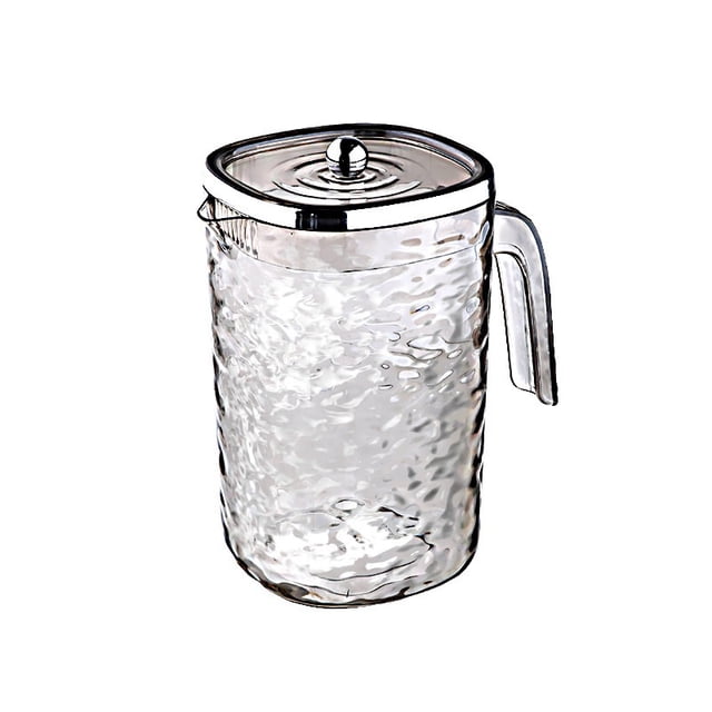 Light Luxury Wave Pattern Cold Water Kettle, Household Thickened Heat-Resistant Plastic Water Jug, Large Capacity Water Cup Set for Home Use