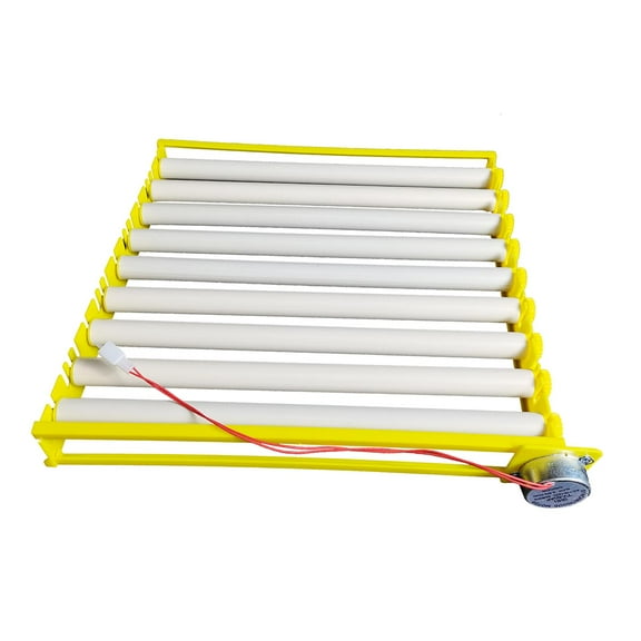 YWMJZEU Egg Incubator Tray 360 degree Rotary Automatic Egg Roller Heater Household, for 9 Tubes