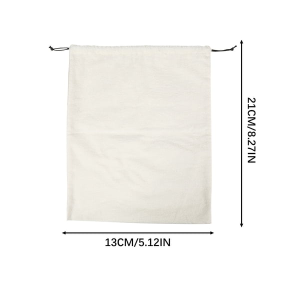 TERGAYEE Dust Bags for Handbags,Flannel Duster Bags,Cotton Fabric Storage Pouches with Drawstring Closure for Shoes,Purses,Travel,Packing,Luggage Organizer,Home Storage,Dust Proof Covers