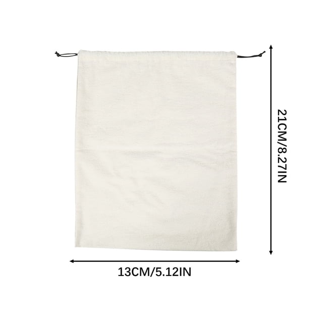 Bolsa de Viaje Pequeña Bolsa de Hebilla de Cordón de Flanela de Algodón Puro, Almacenamiento para Ropa de Viaje Ropa Interior Y Accesorios Organización