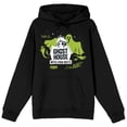 thumbnail image 6 of Beetlejuice Beetlejuice Ghost House Adult Black Long Sleeve Hooded Sweatshirt-XS, 6 of 7