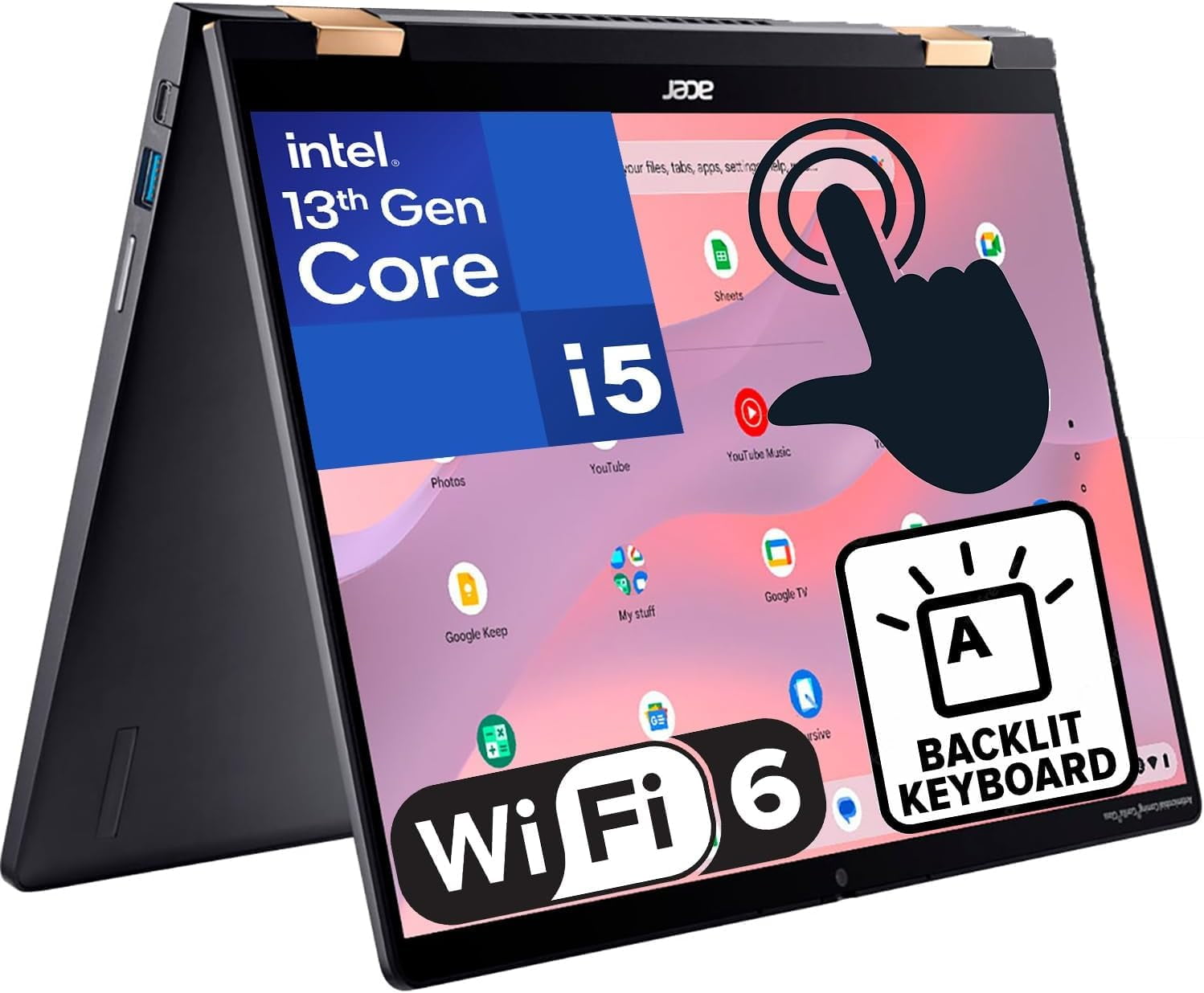 Acer Chromebook Spin 714 CP714-1WN - Flip design - Intel