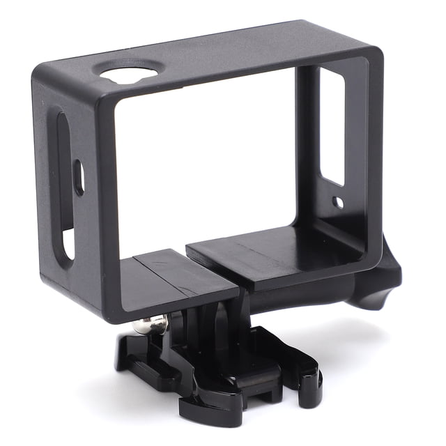 LYUMO Protective Housing Side Frame Mount,SJ5000 Camera Protective Frame, SJ5000 Action Camera Protective Housing Side Frame Mount With Base Long Screws