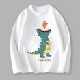 thumbnail image 3 of T-Shirt à Manches Longues pour Garçons et Filles en Coton Col Rond Décontracté Mode Enfants Hauts Graphiques, 3 of 3
