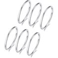thumbnail image 1 of HAHDAXIA 6 Pcs Bagues Empilables pour Femmes Argent Simples Bagues de Phalange pour Adolescentes Bagues Simples Fines en Acier Inoxydable Bagues Statement pour Pouce Cadeaux, 1 of 7