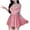 Pink-05, variant on DISKEBUISS Women's V-Neck Waist Retraction Sleepwear Cute Large Home Sleeping Dress Velvet Underwear Pink Free Size