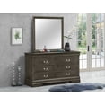 thumbnail image 2 of Glory Furniture Louis Phillipe G3105-D Dresser , Gray, 2 of 8