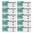 thumbnail image 4 of With 4 Pins 10Pcs Usb Type A Male Plug Adapter Board, Usb Cables, For Breadboard Design For Diy Usb Power Supply, 4 of 8